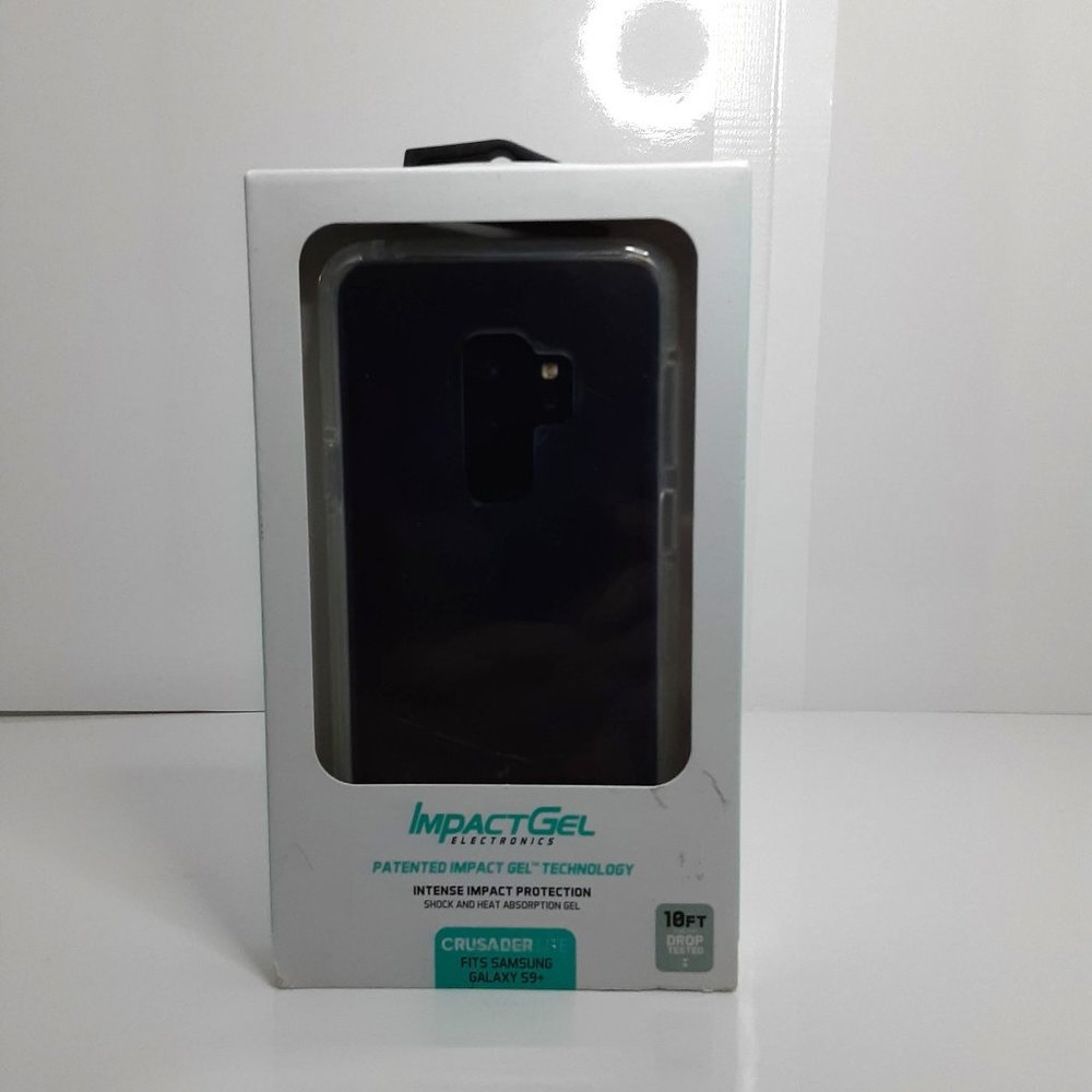 Crusader Lite ImpactGel Intense Impact Protection fits Samsung Galaxy S9+ Clear